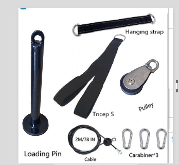 Portable limited fitness equipment