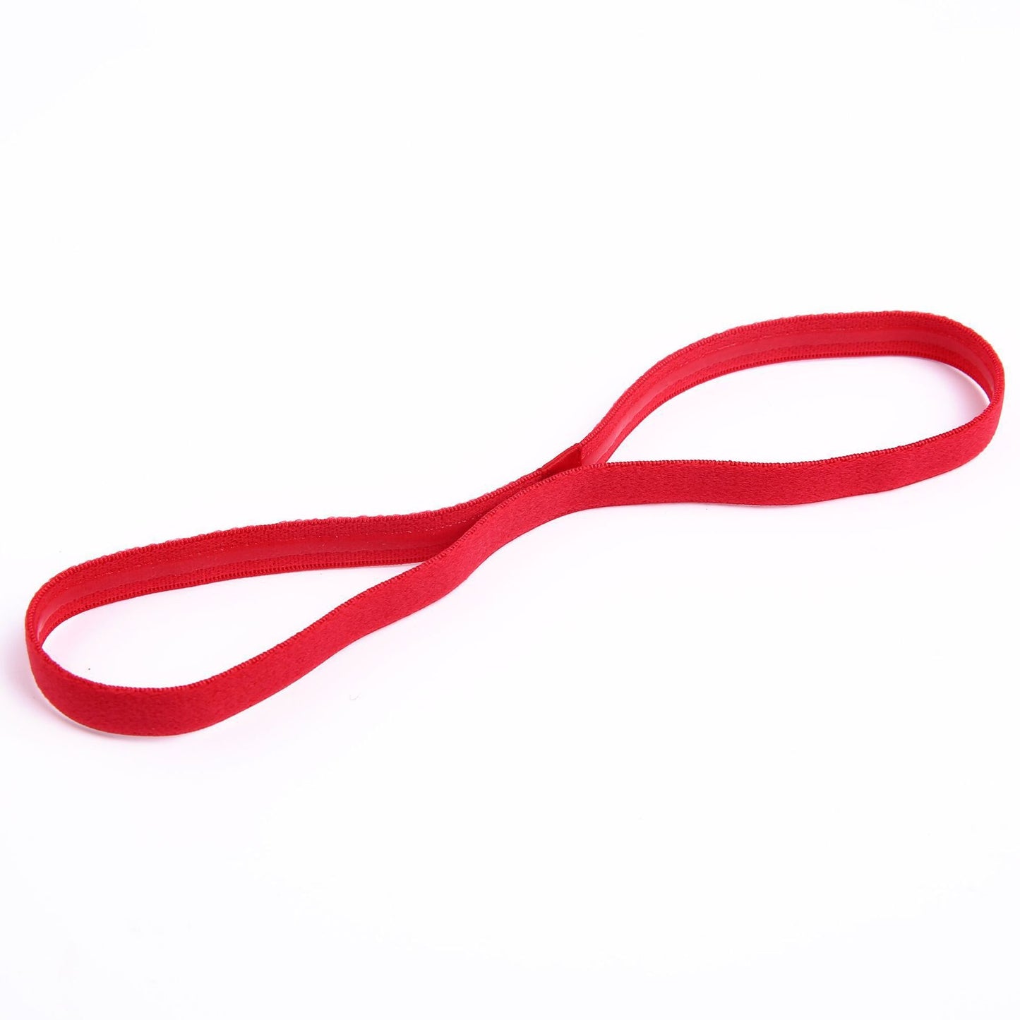 Women Sweatbands Football Yoga Pure Hair Bands Anti-slip Elastic Rubber