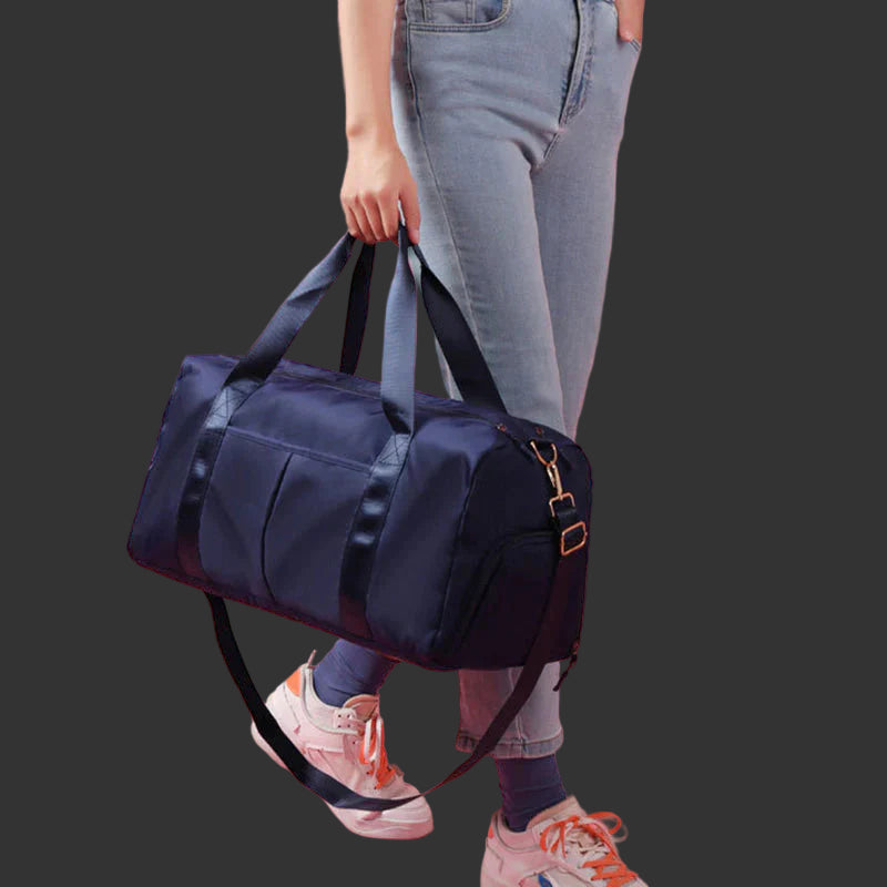 Waterproof Fitness Sports Travel Duffel Bag - Versatile Weekender for Men and Women